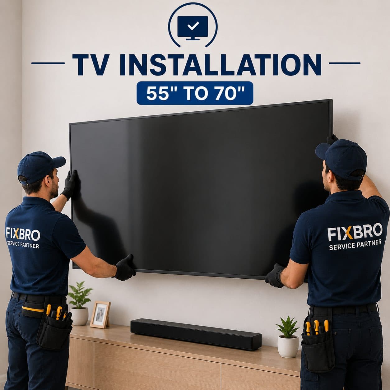 TV Installation (55–70 Inches)